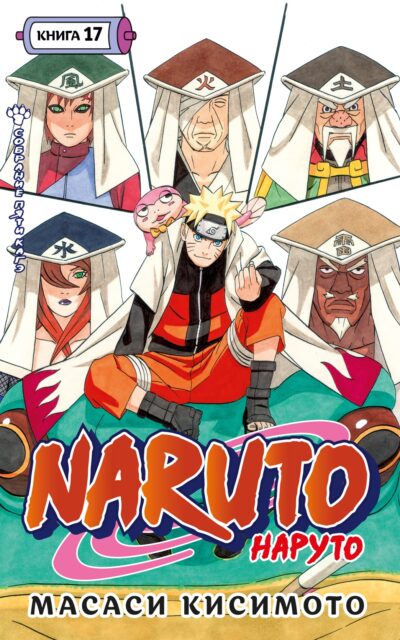 Наруто. Книга 17. Собрание пяти кагэ